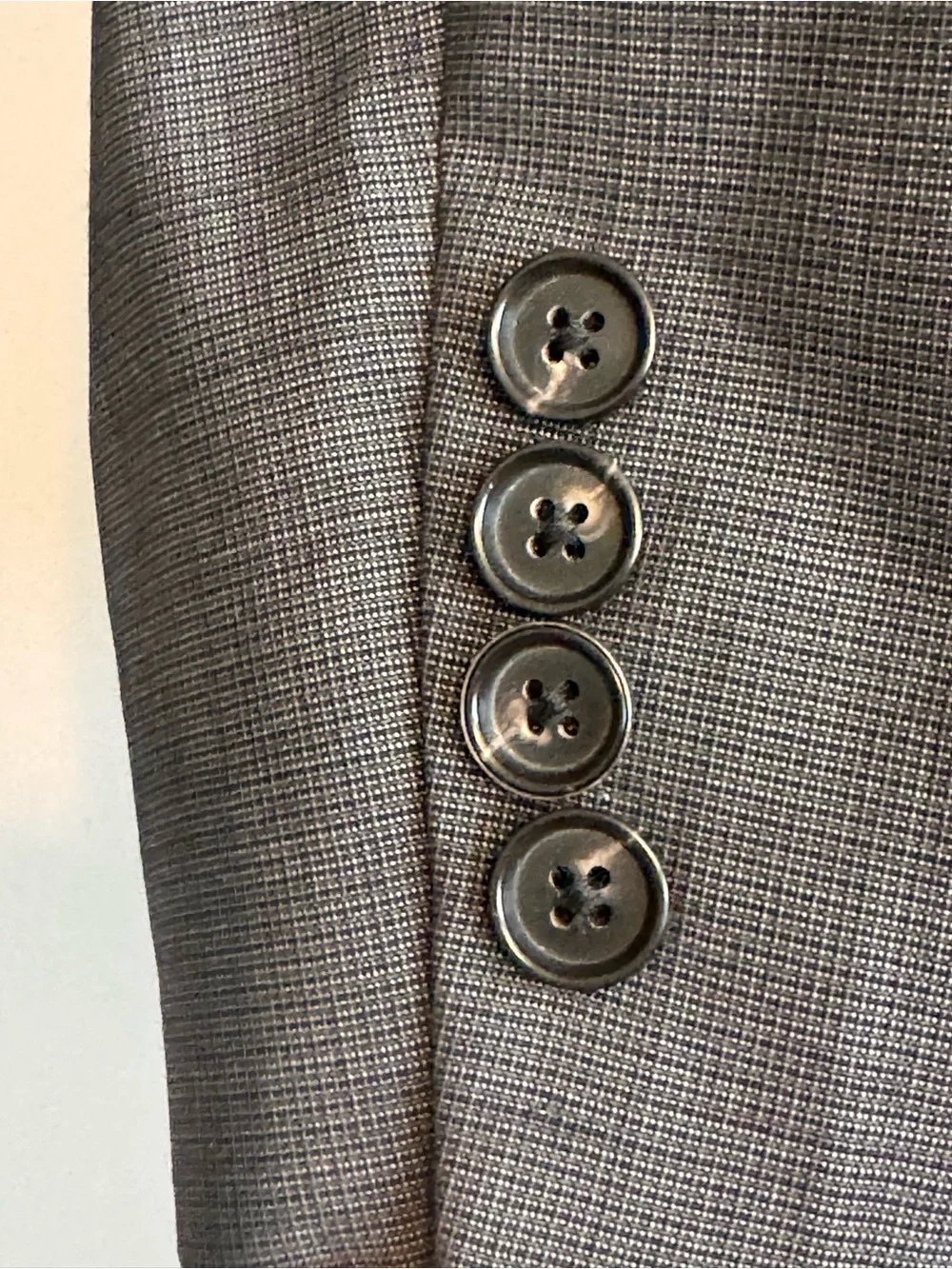 Hugo Boss James4 Sharp6 Gray Virgin Wool Blazer Sport Coat 38R
